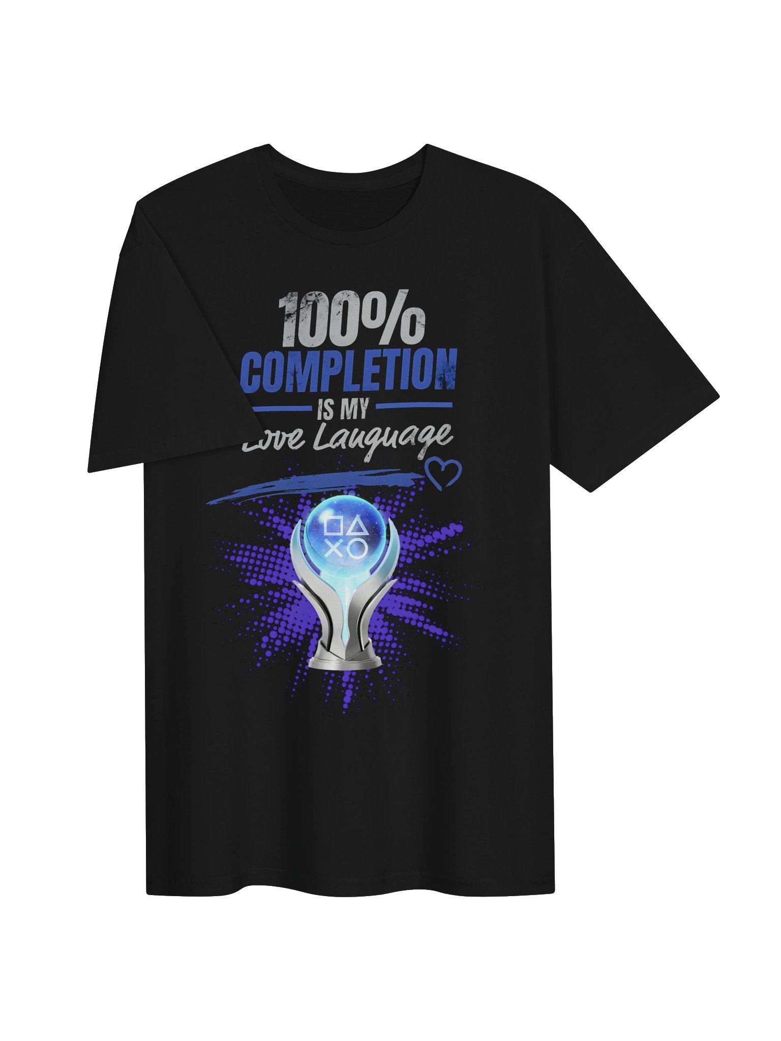 100% Completion Is My Love Language | Trophy Hunter Gaming T-Shirt product image (8)