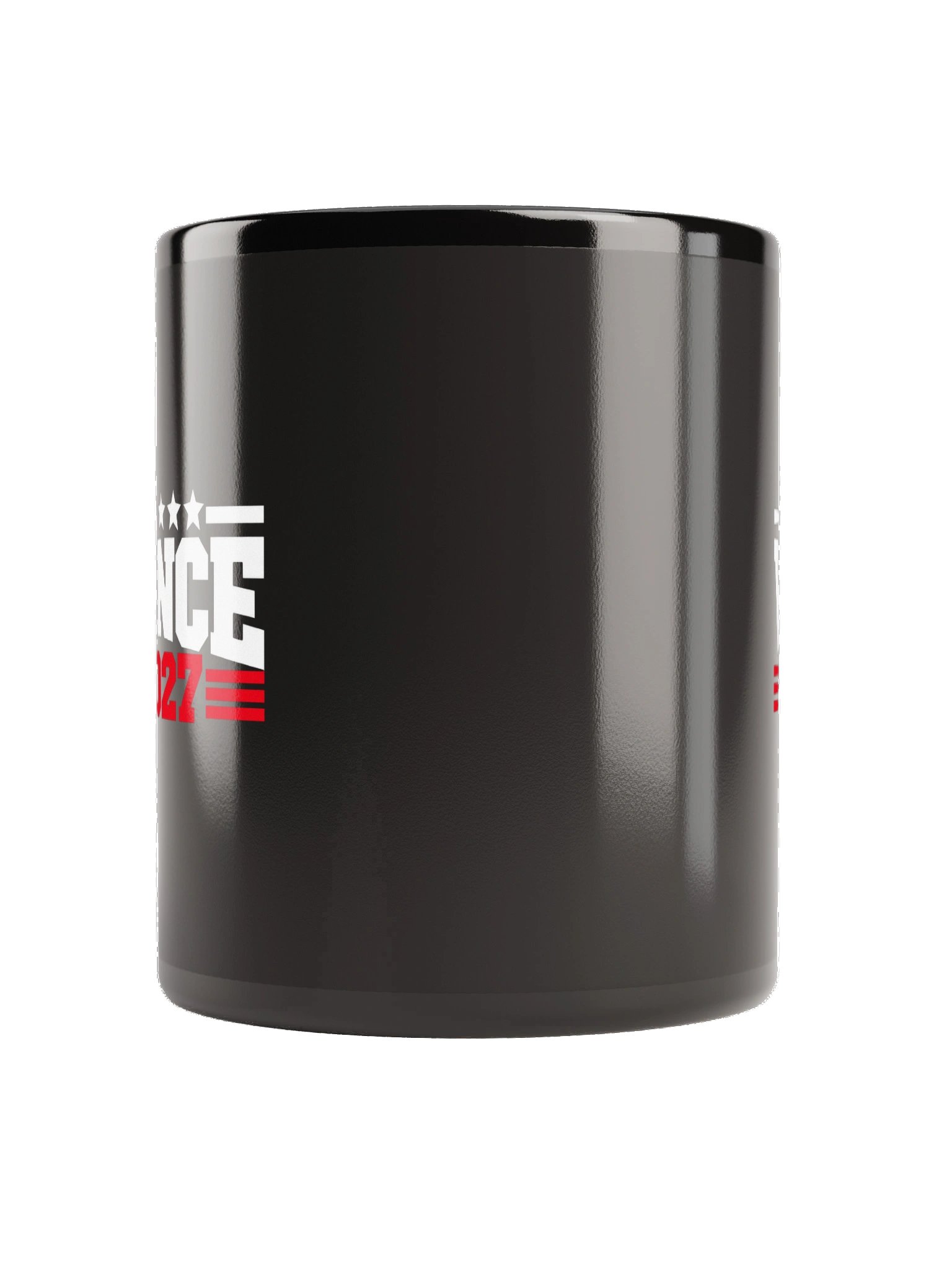 VANCE 2027 Black Glossy Mug product image (3)