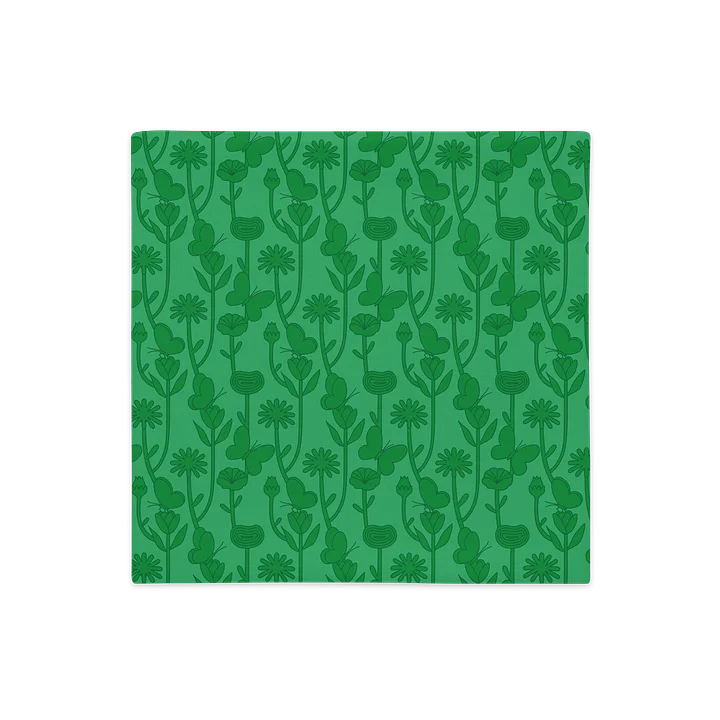 Bloom (green) Pillow case product image (1)