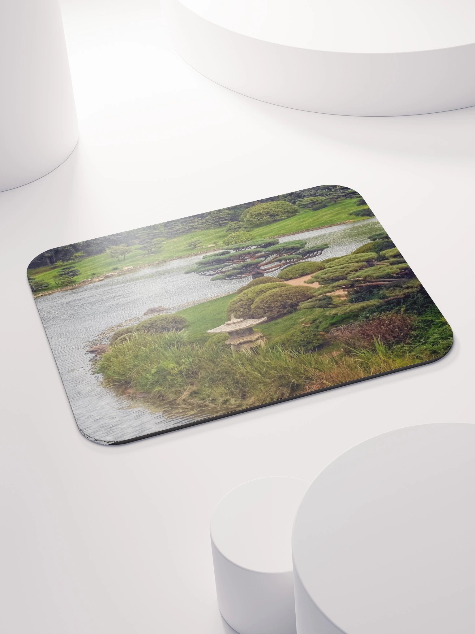Zen Garden Pond Mouse Pad product image (4)