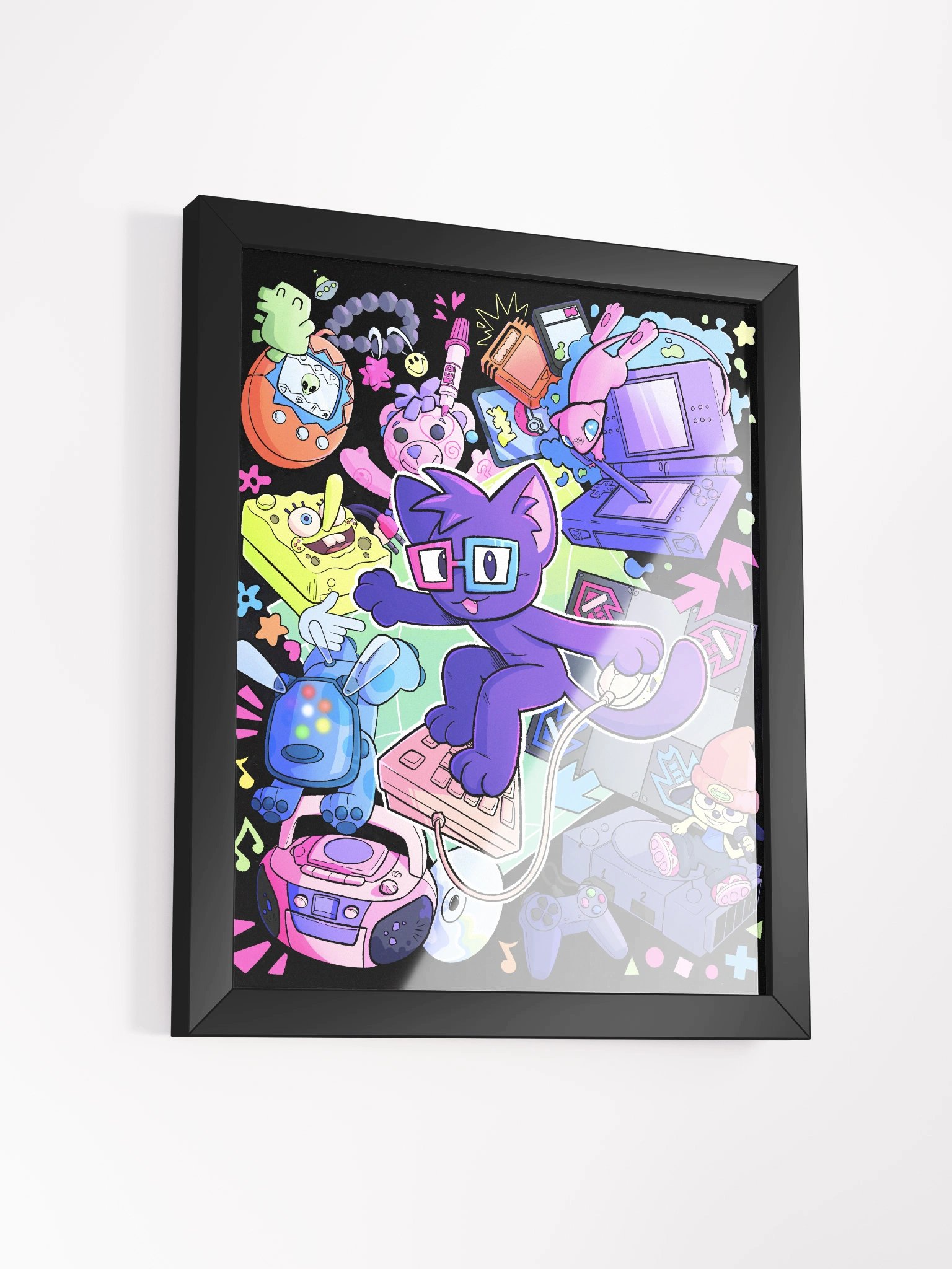riding the waves framed poster product image (5)