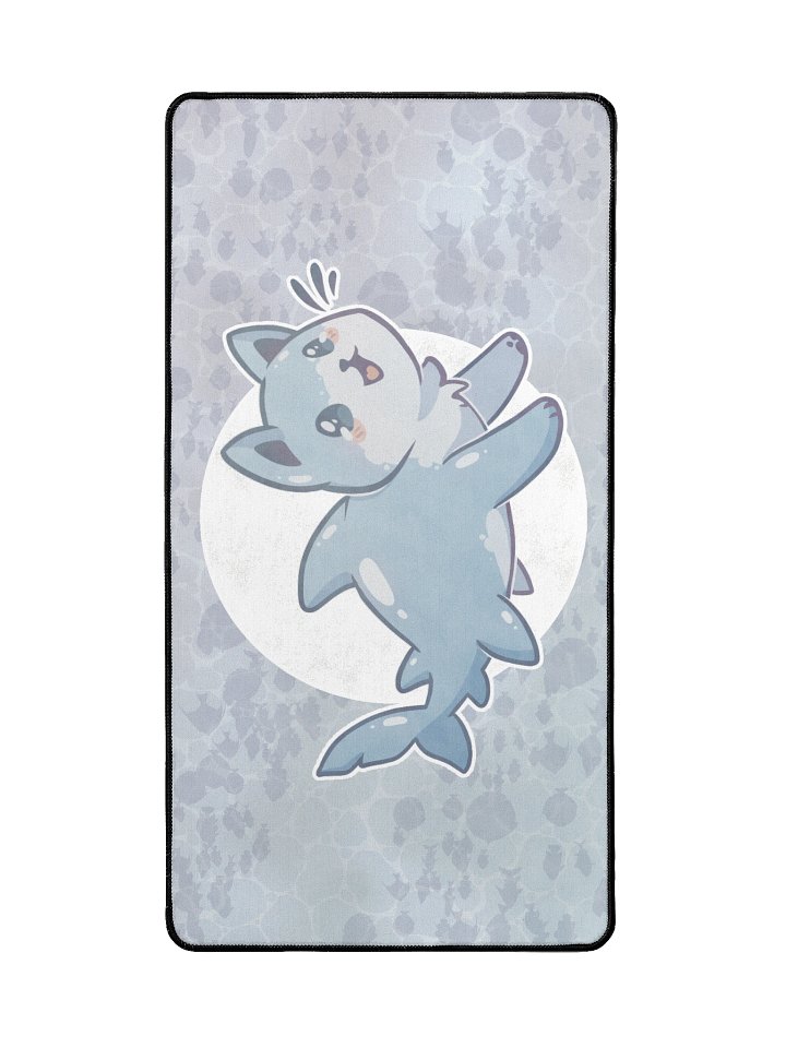 CATSHARK - White shark - desk mat product image (2)