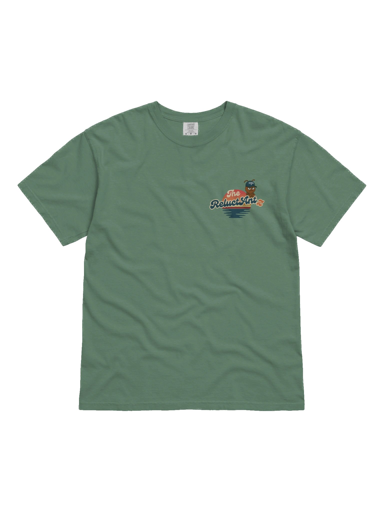 Screw U T-Shirt by The ReluctAntz – Light Green product image (1)