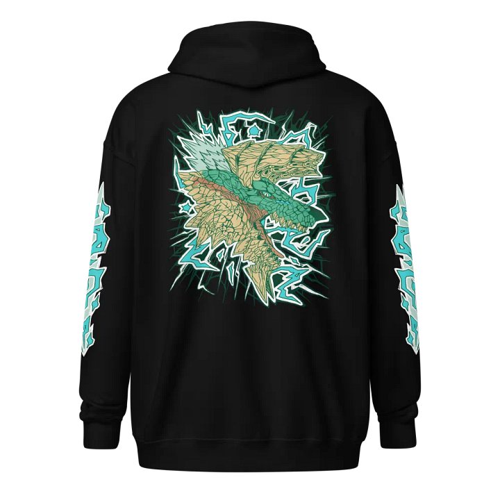 Zinogre (Alt Design) Zip-Up Hoodie product image (1)
