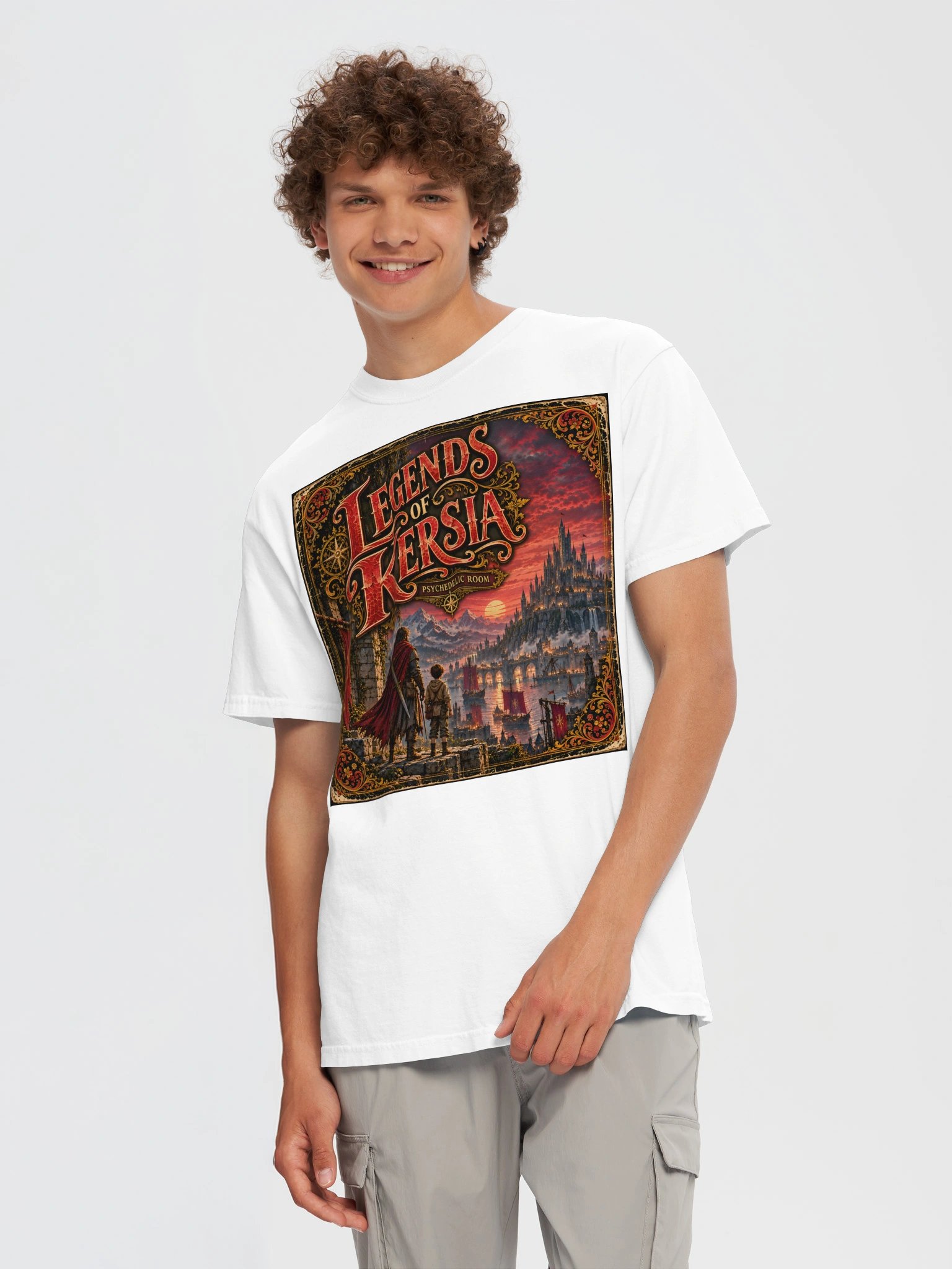 Legends of Kersia – White T-Shirt product image (5)