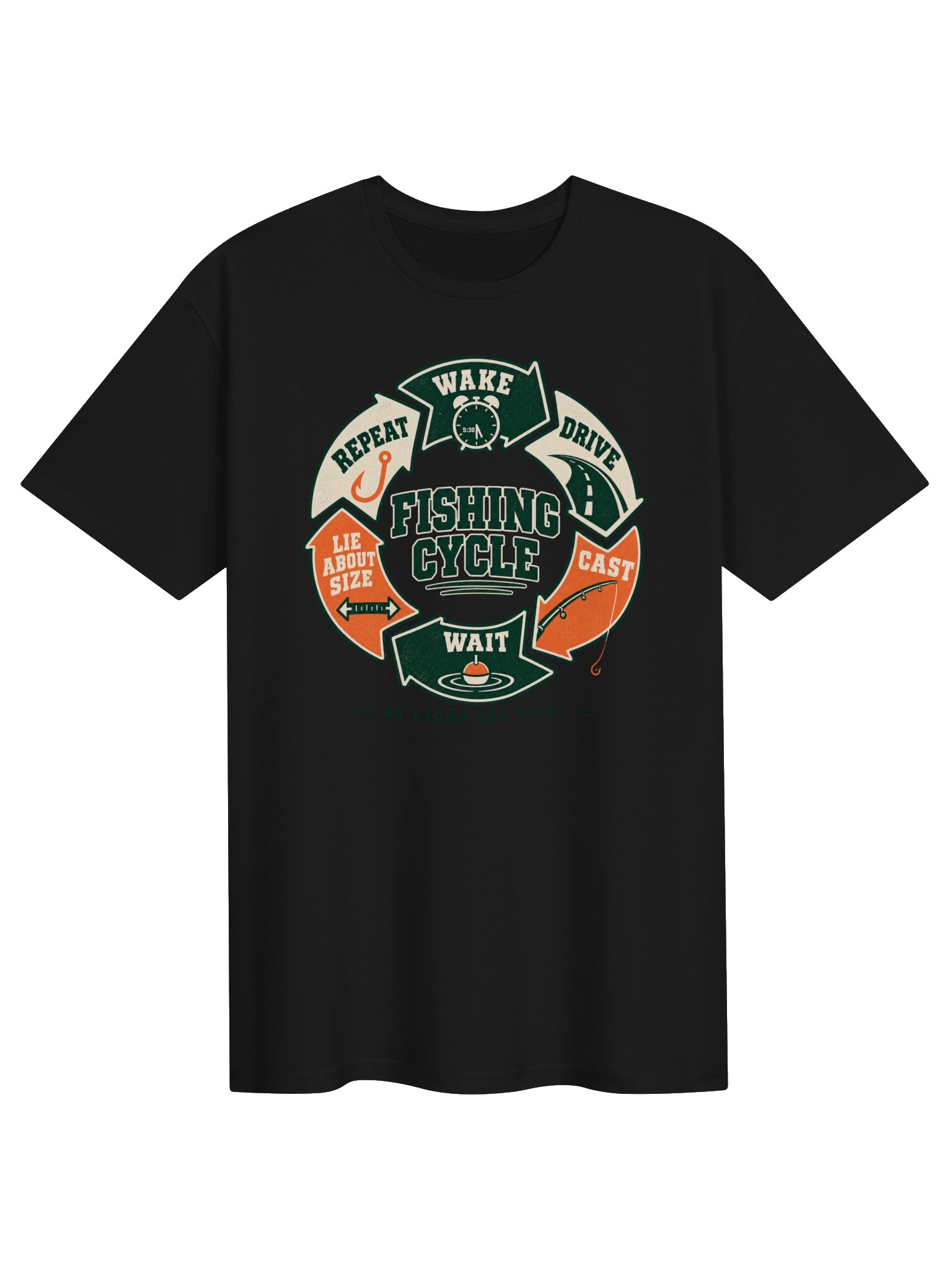 The Fishing Cycle T-Shirt product image (11)