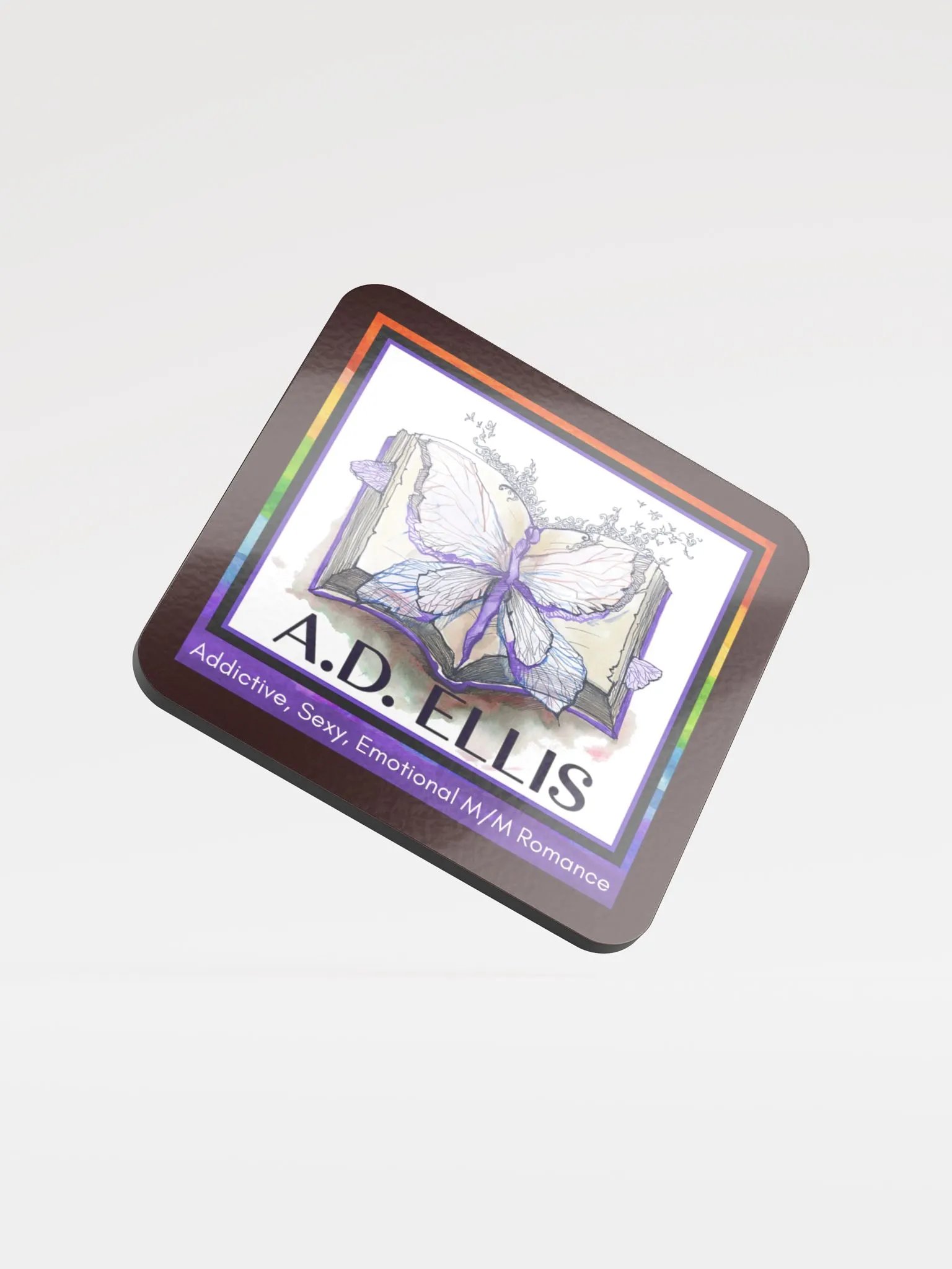 A.D. Ellis Glossed Cork Coaster product image (1)