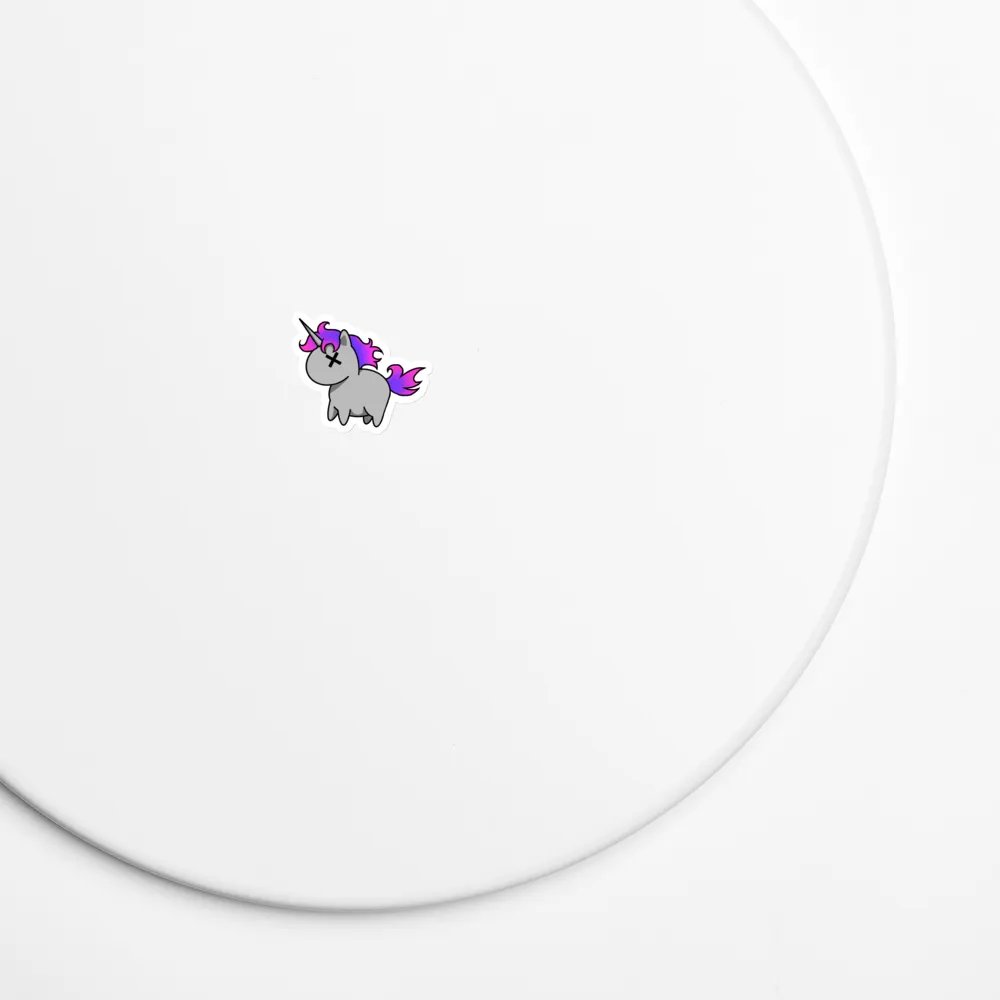 Unicorn Die-Cut Magnet product image (5)