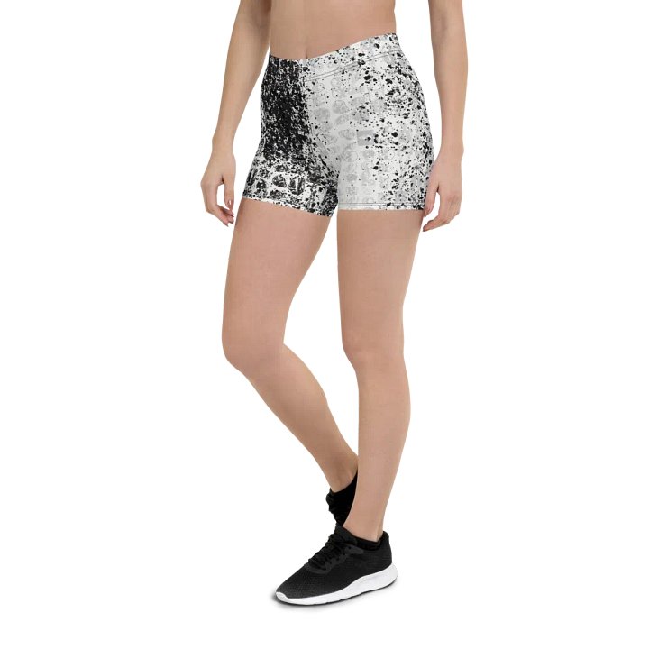 Mystic Symbols B/W | All-Over Print Shorts product image (2)