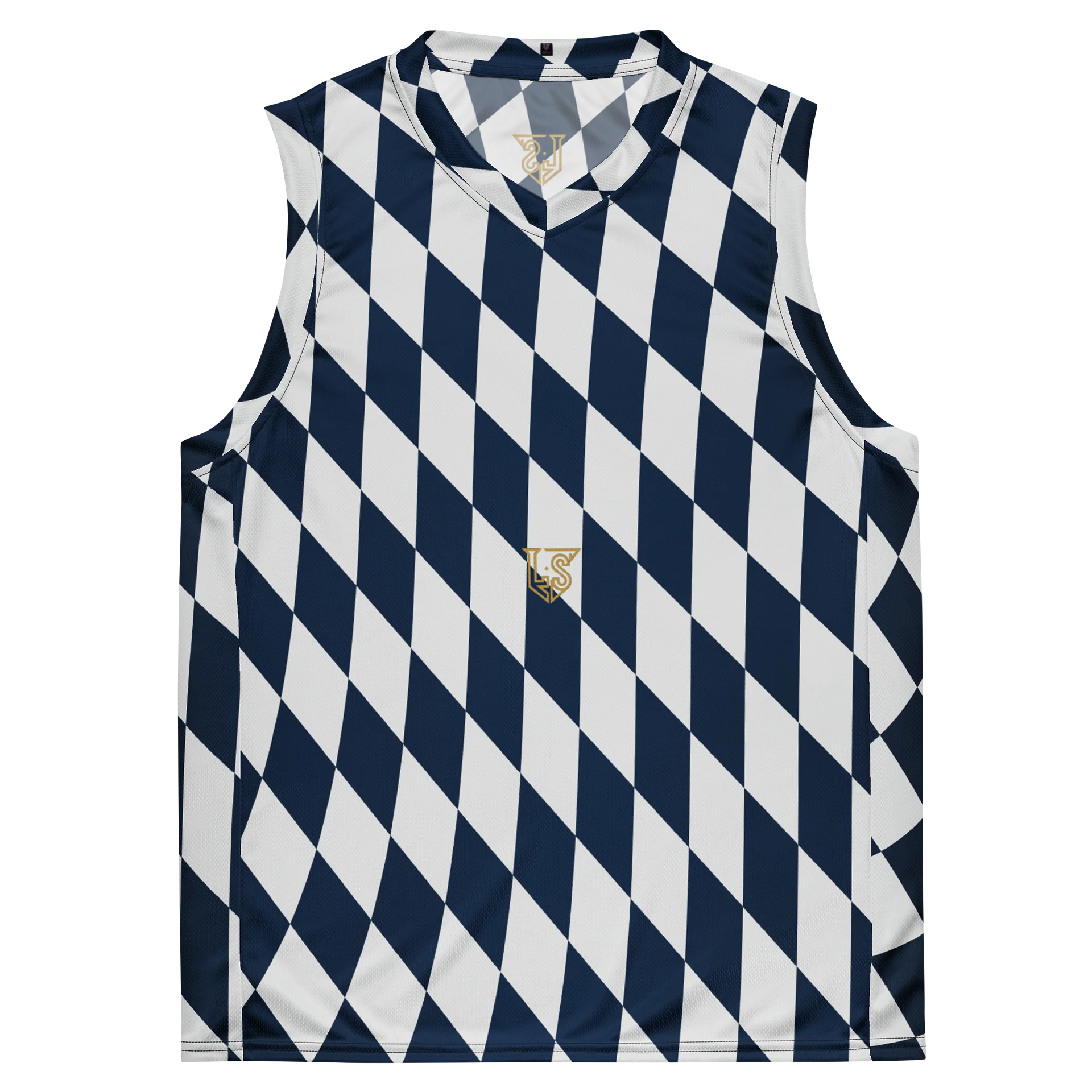 No Cap -Checker Board Sleeveless Pattern Design product image (2)