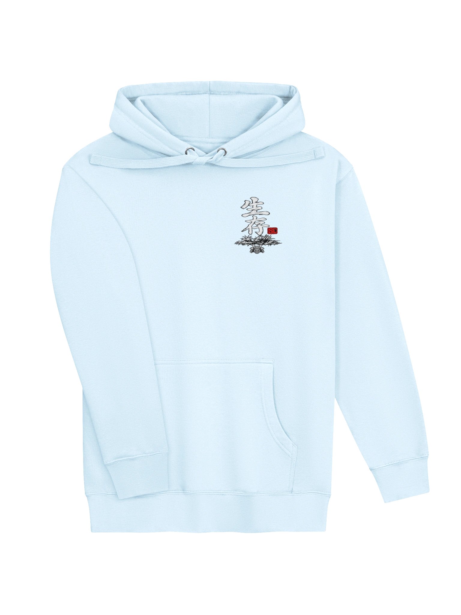 JAPANESE SAMURAI & DARK INK GRAPHIC HOODIE | DOUBLE-SIDED BUSHIDO STREETWEAR product image (9)