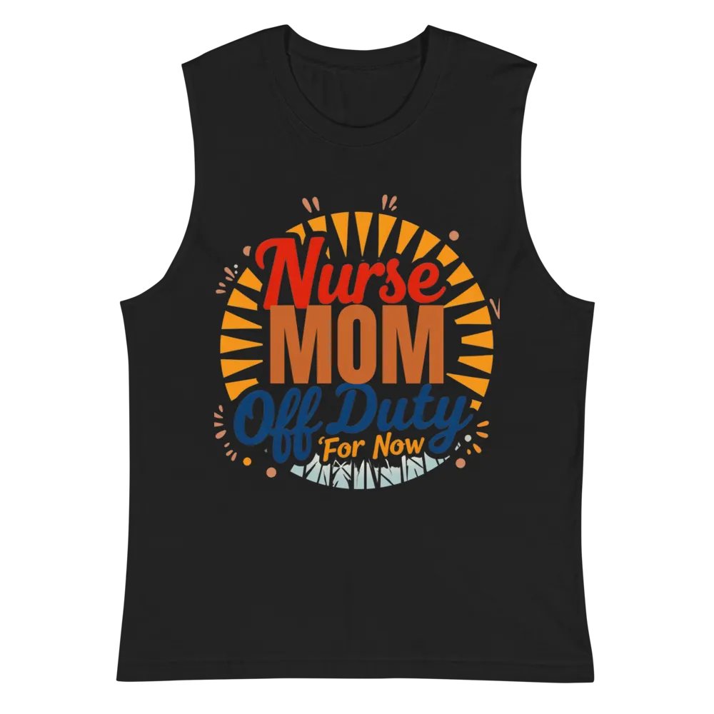 Radiant Nurse MOM Muscle Tank product image (3)