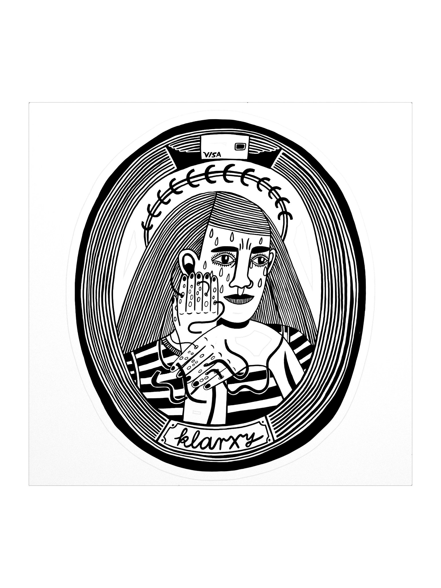 KLARXY FINANCE sticker product image (1)