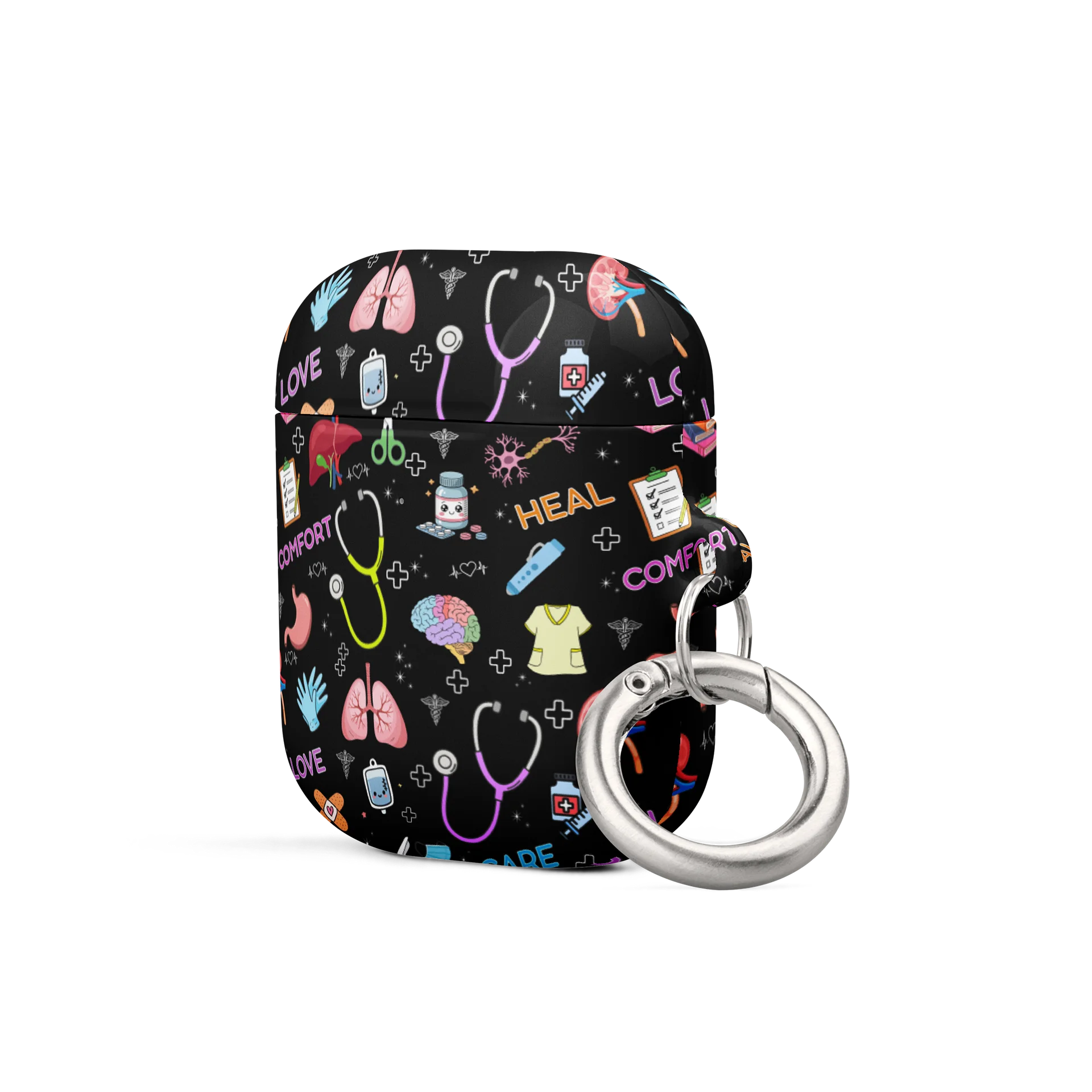 Nurse AirPods® Case All-Over-Print Nursing Student Designed by Nurse Sarah® product image (2)