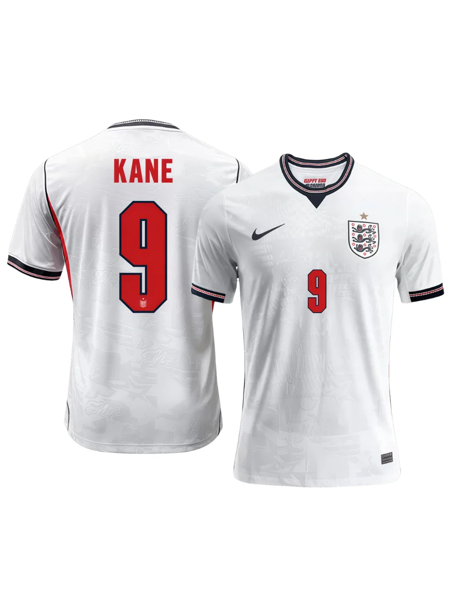 Harry Kane #9 England FIFA World Cup 2026 Jersey | Three Lions Edition product image (4)