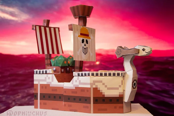 Going Merry Papercraft product image (1)