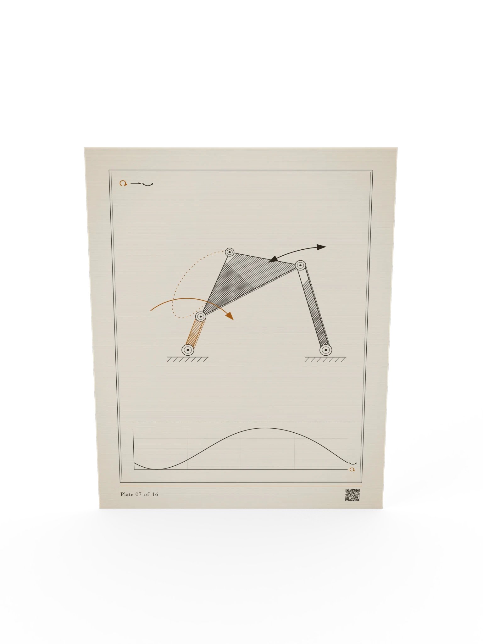 MOTION 07 · Four-bar linkage product image (5)