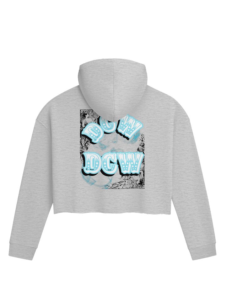 Crazy Work Women’s Cropped Hoodie product image (2)