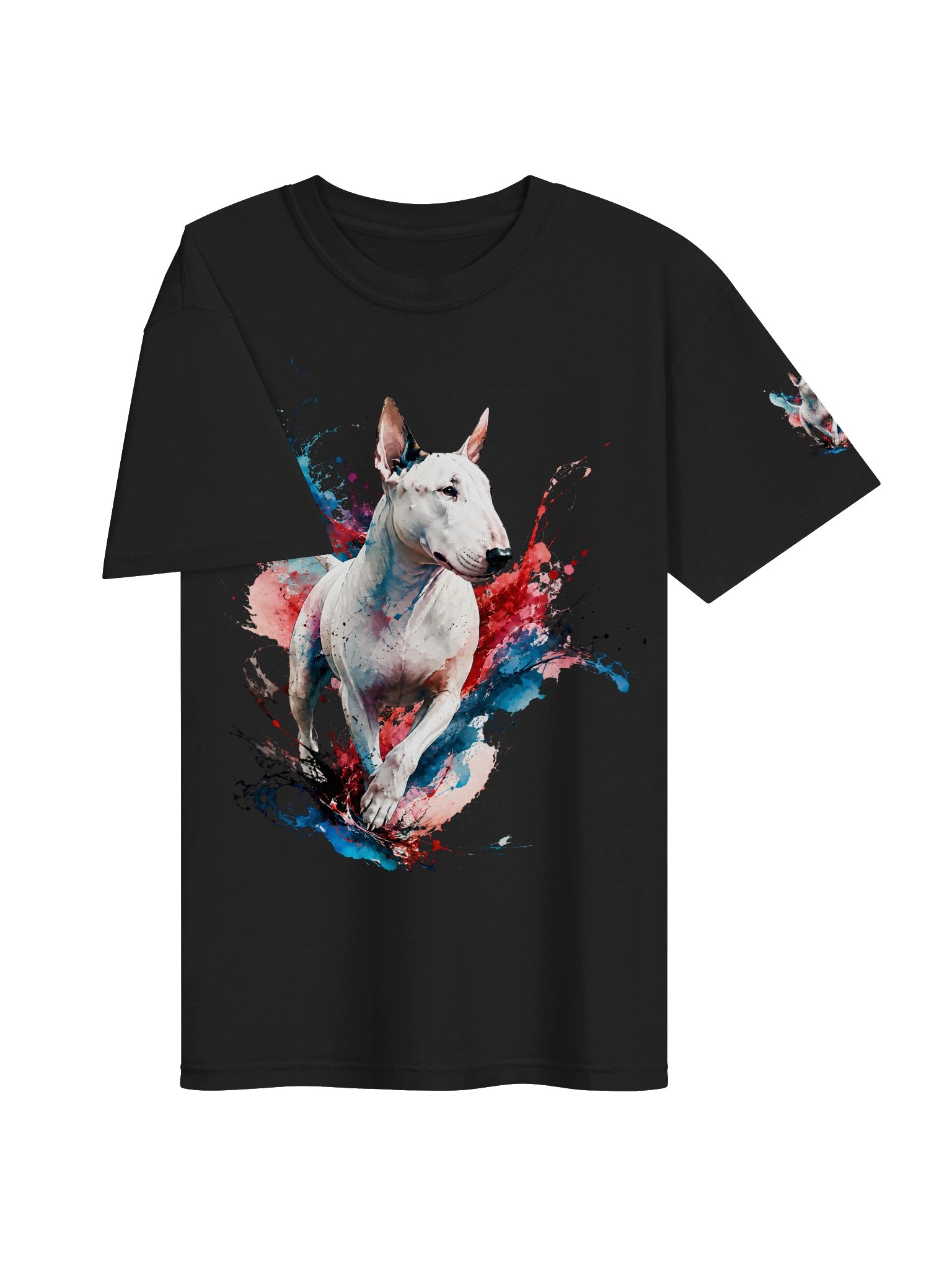 Bull Terrier Colourful T-shirt product image (5)