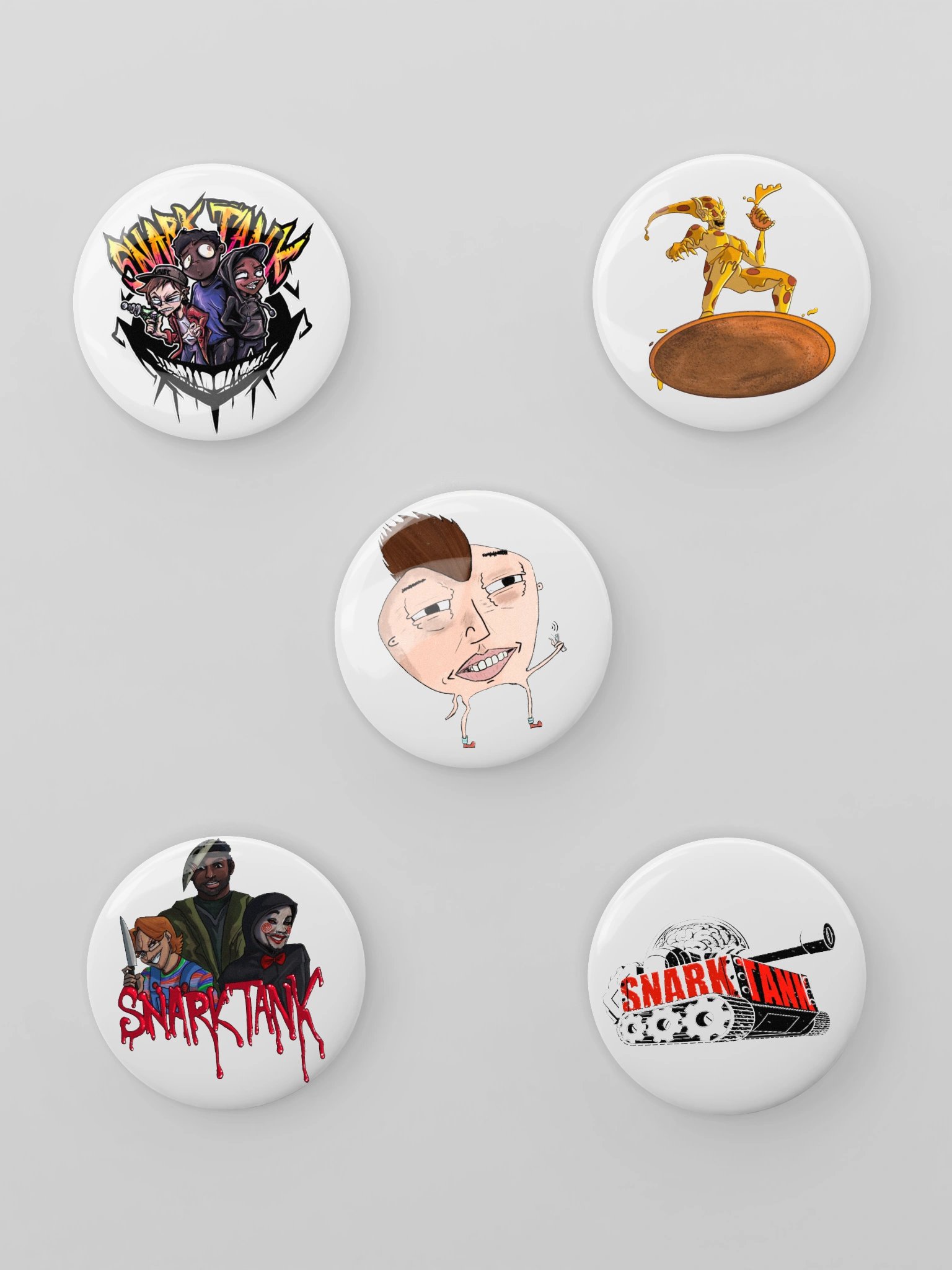 Snark Tank Button Set! product image (2)
