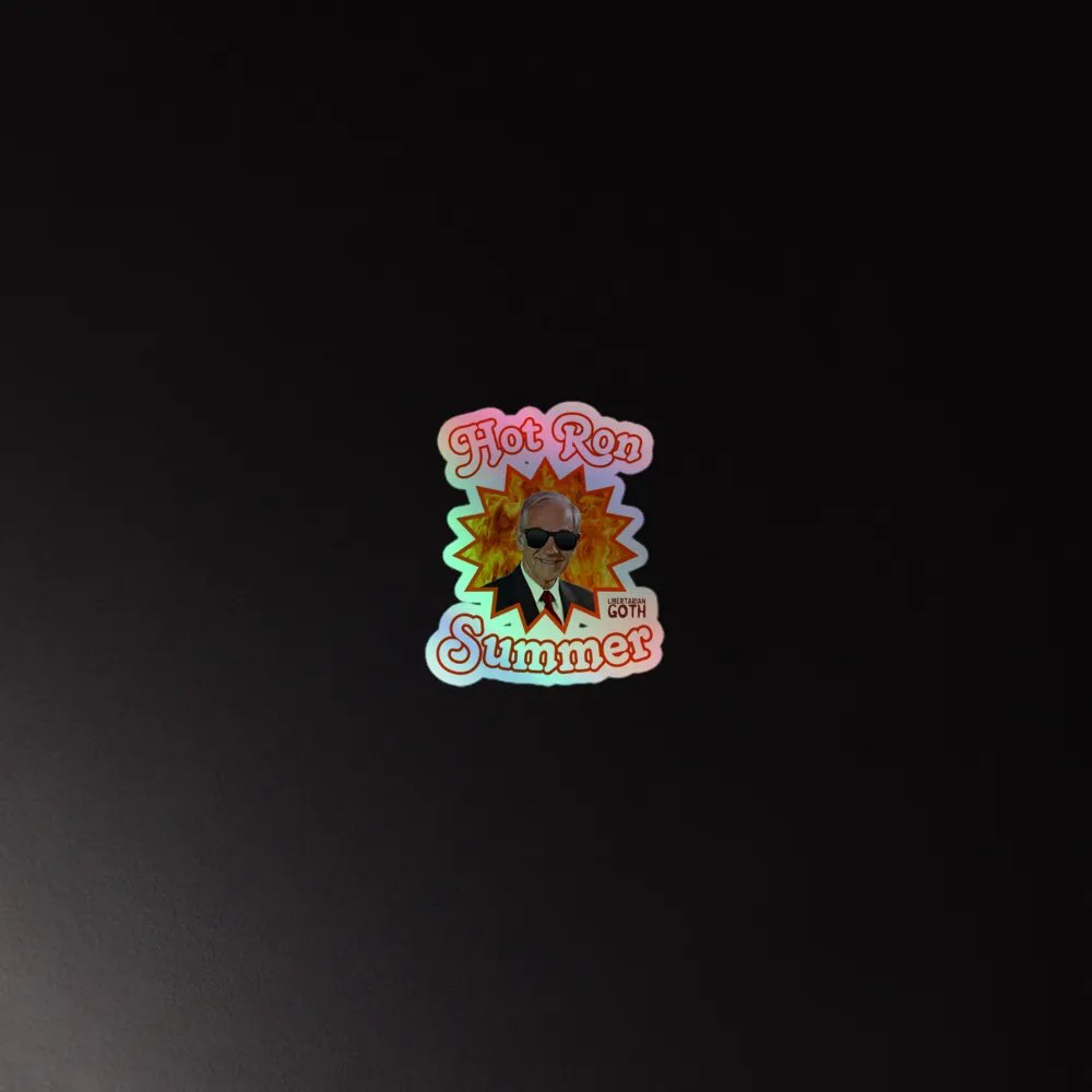 Hot Ron Holographic Sticker Sheet product image (2)