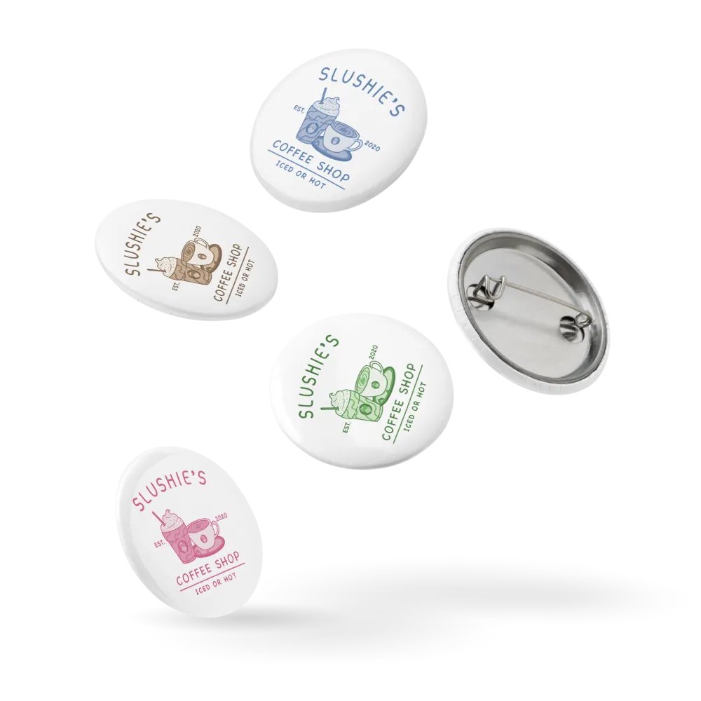 Slushie's Coffee Shop | Pins (White) product image (14)