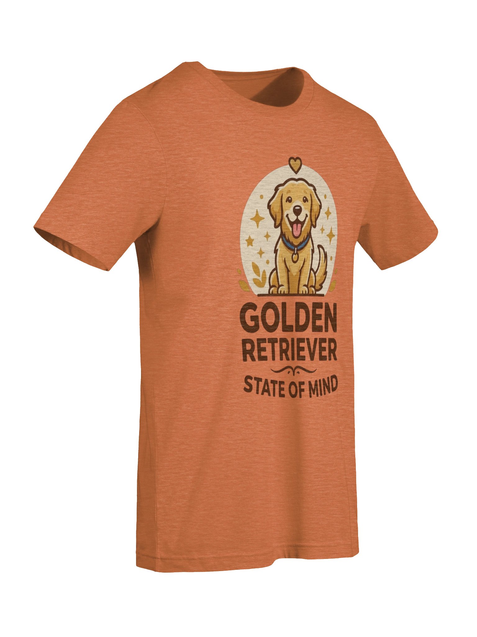 GOLDEN RETRIEVER STATE OF MIND T-SHIRT product image (37)