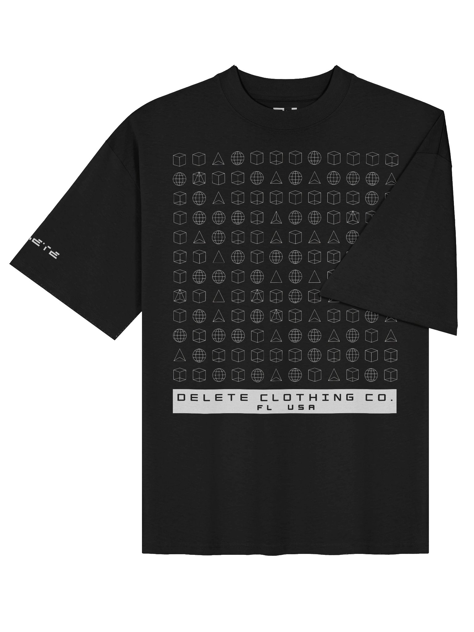 Delete "Feel Like Alan Turing" Oversize T-Shirt product image (4)