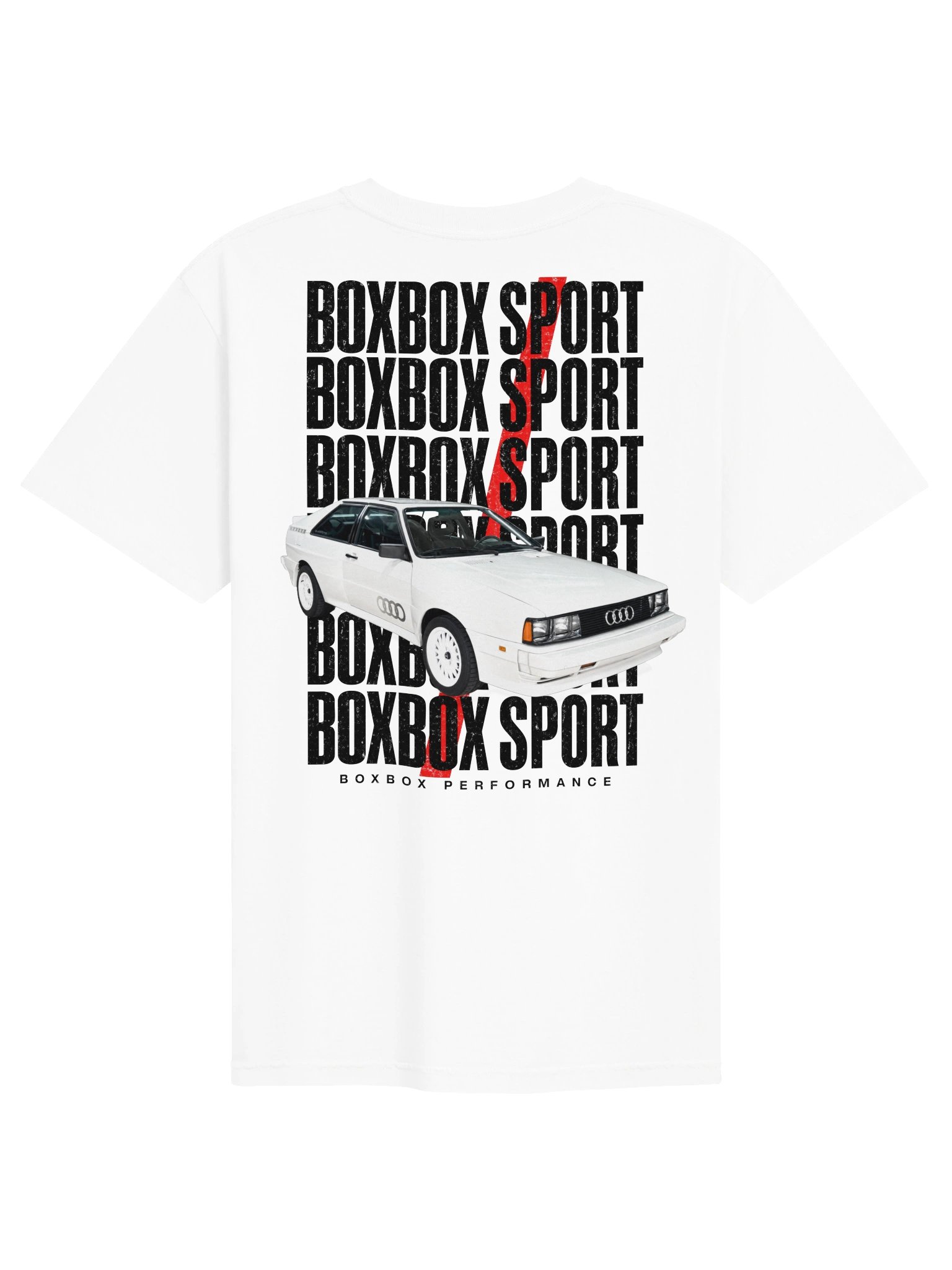 BOXBOX Quattro Sport Tee White product image (2)