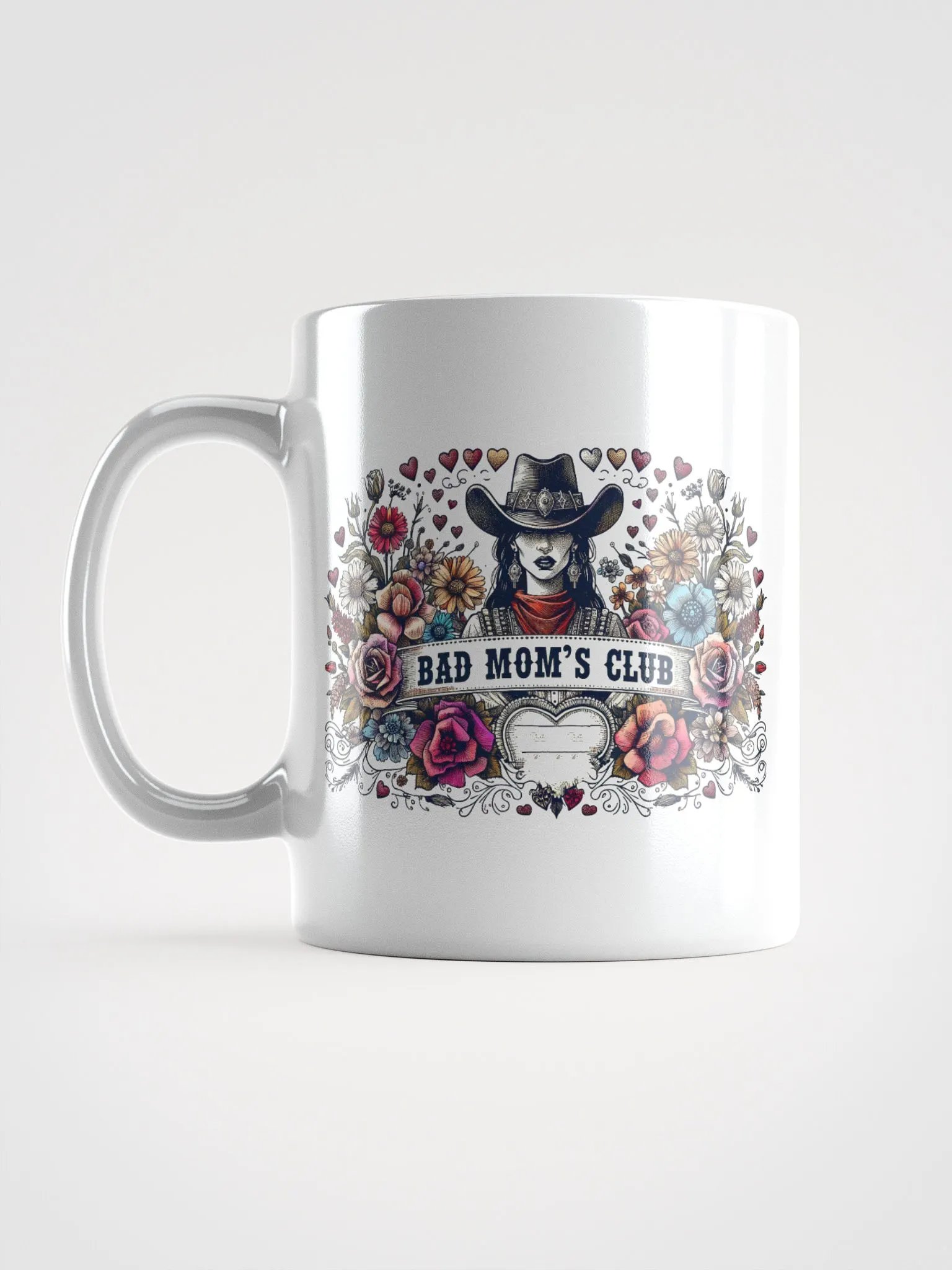 Bad Mom's Club Floral Mug product image (4)