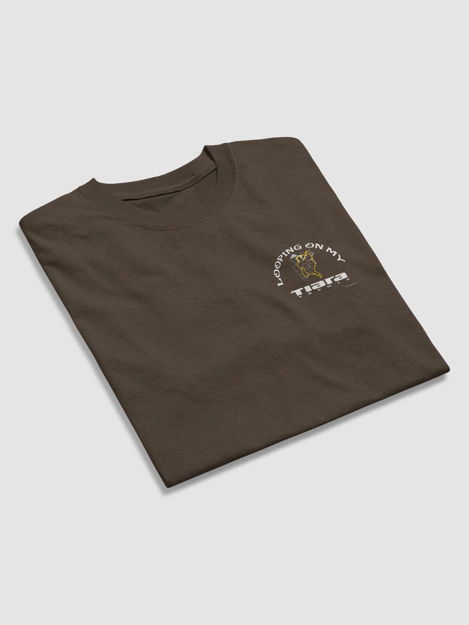 Looping On My Tiara - T-Shirt - Dark Shirt w/White Logo product image (4)