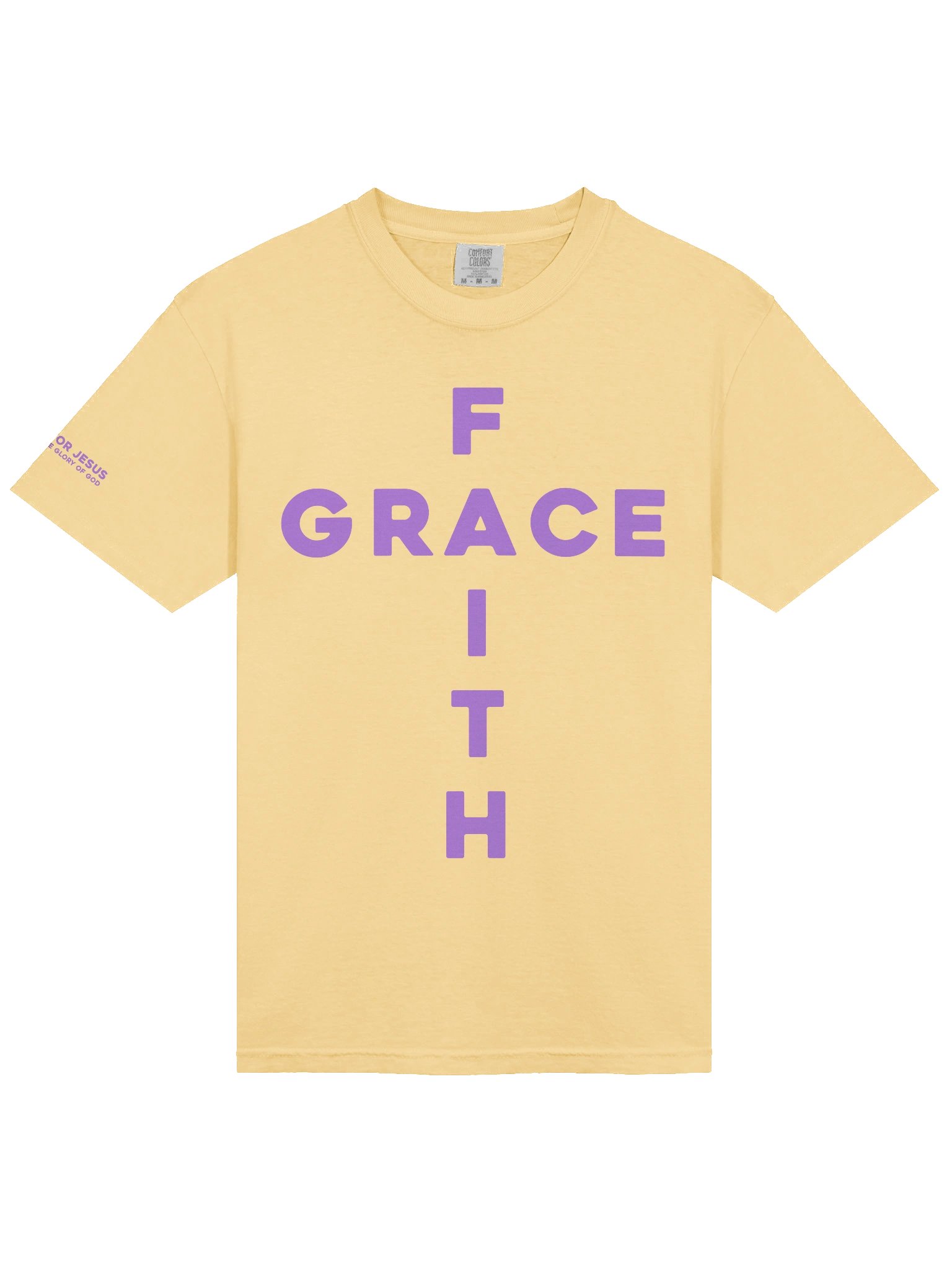 By Grace Through Faith Cross T-Shirt product image (5)