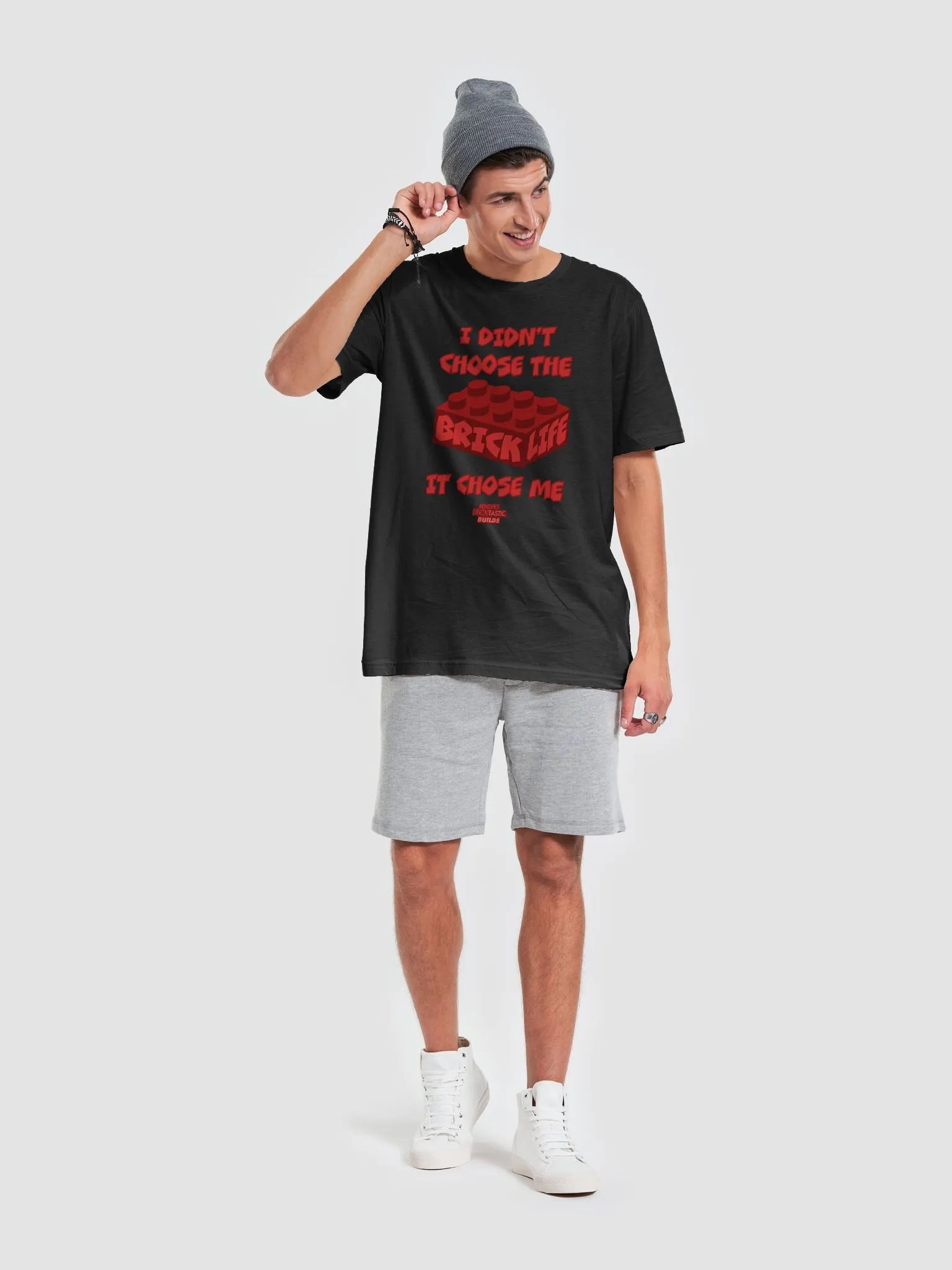 Brick Life Tee - Red product image (6)