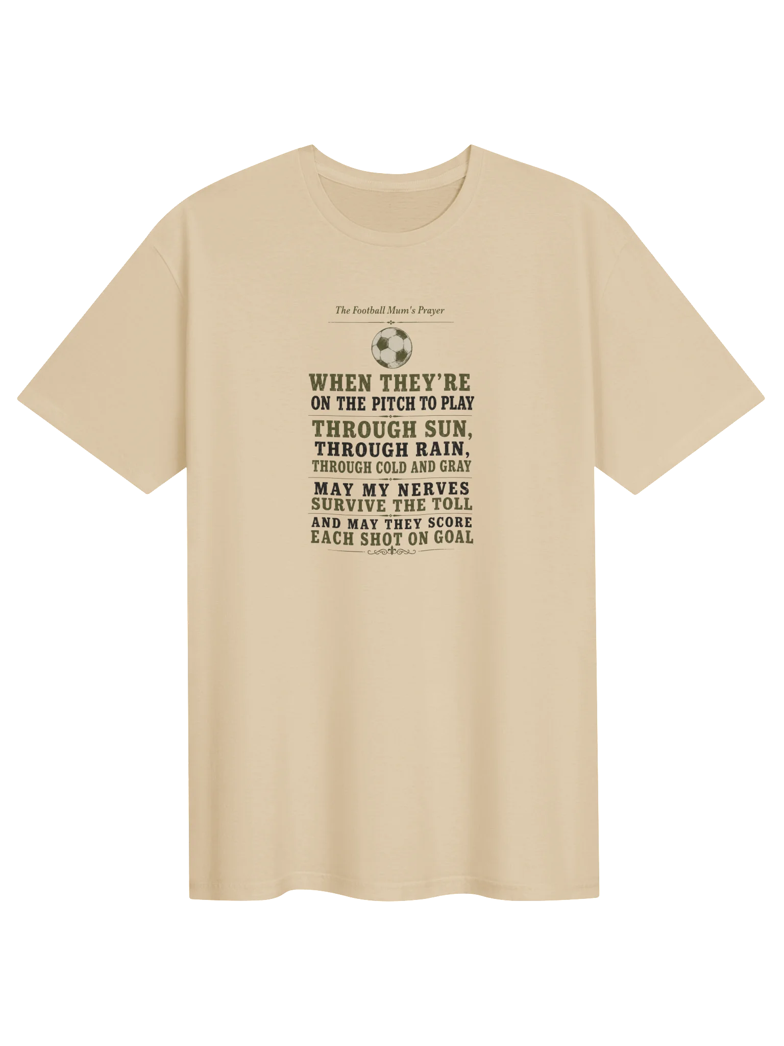 The Football Mom’s Prayer Tee product image (1)