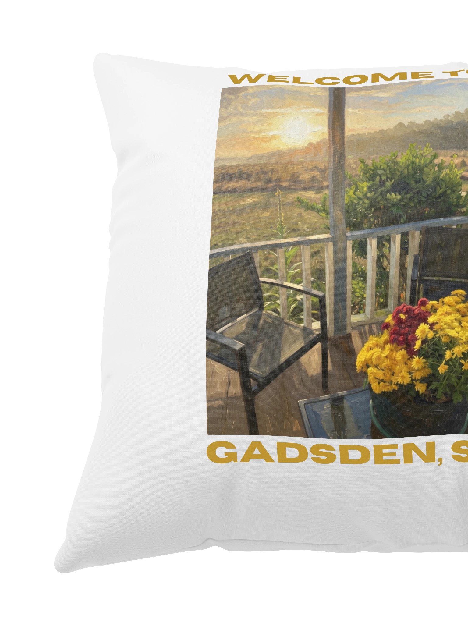 Welcome to Gadsden Porch Sunset Pillow product image (6)