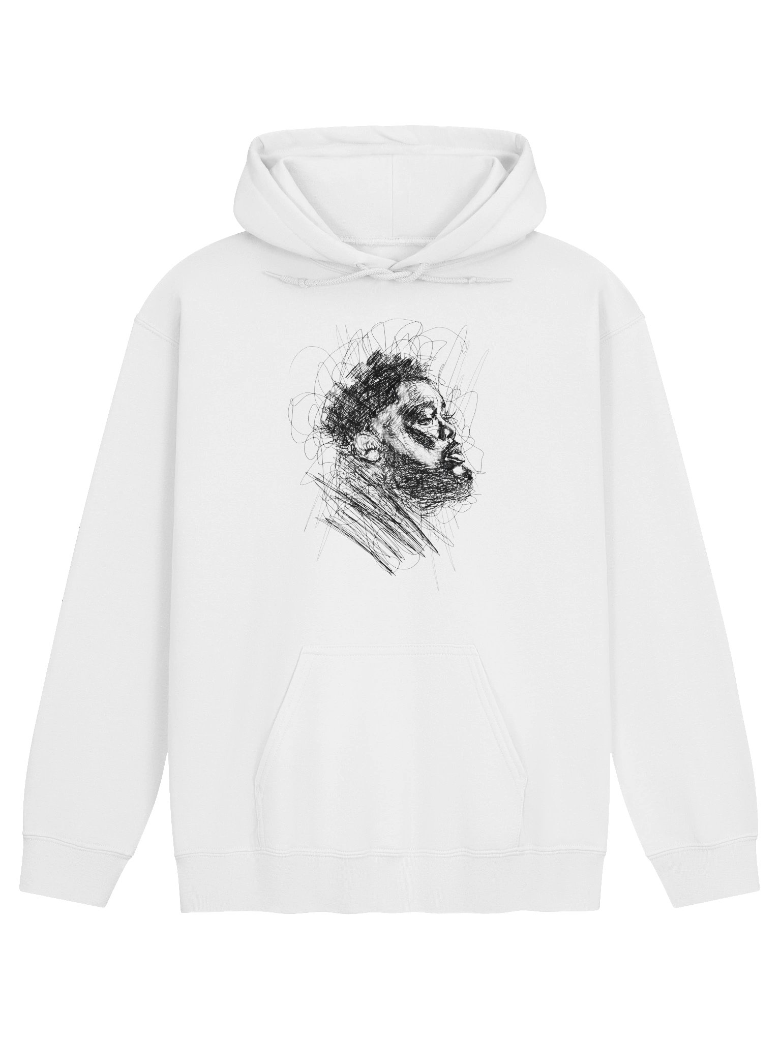 Rod Wave Yarn White Merch Hoodie product image (1)