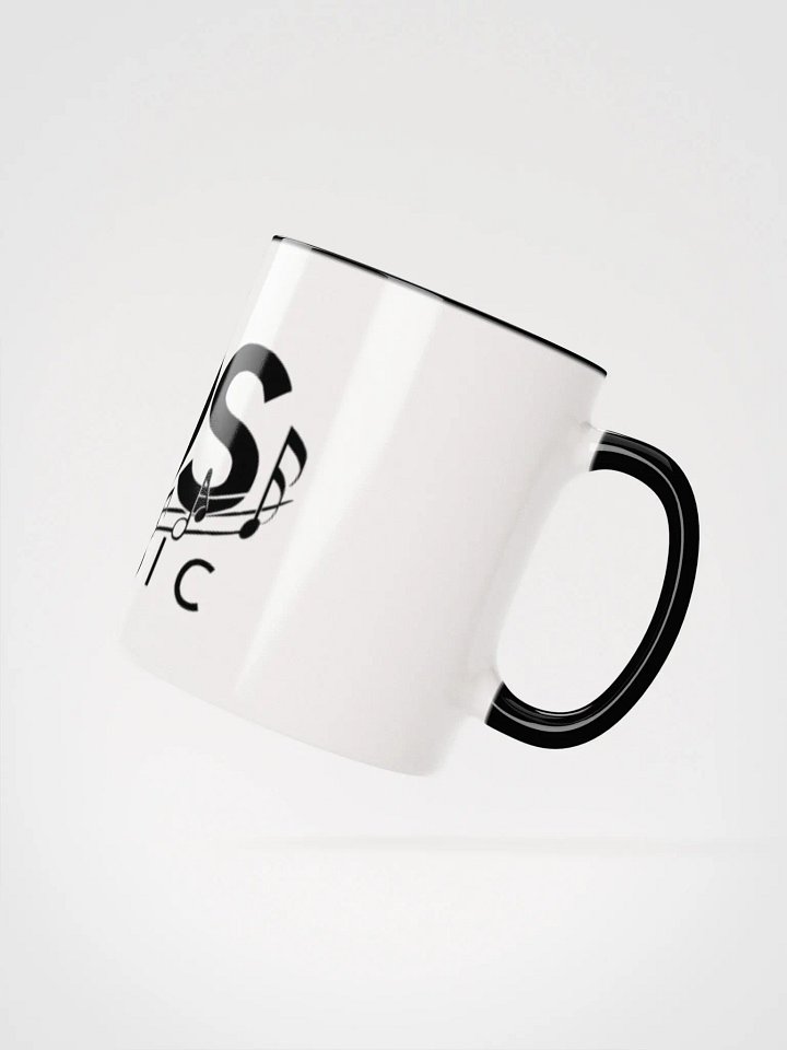 TDS Music Ceramic Mug - White with Choice of Inside Colours - 11oz & 15oz product image (2)