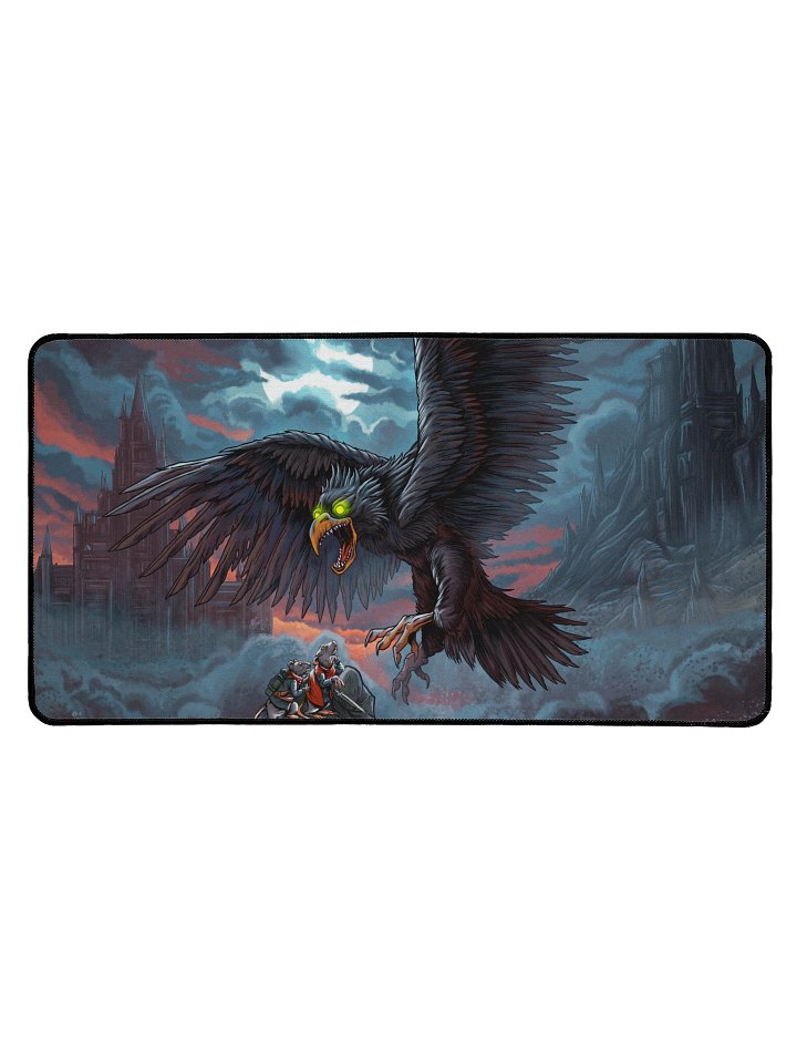 'Bird' Hand Drawn Playmat by DarkSideTokens! product image (1)