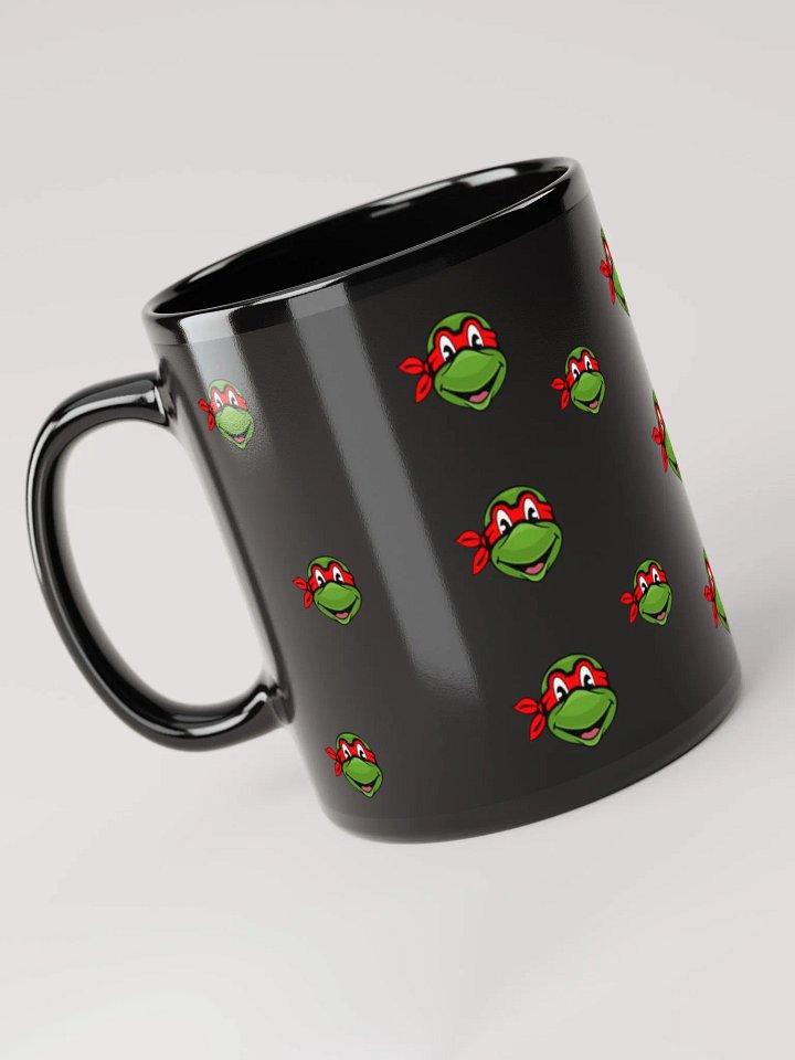 Team Raph Black Glossy Mug product image (1)