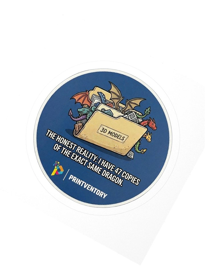 Honest Reality Printventory Sticker product image (2)