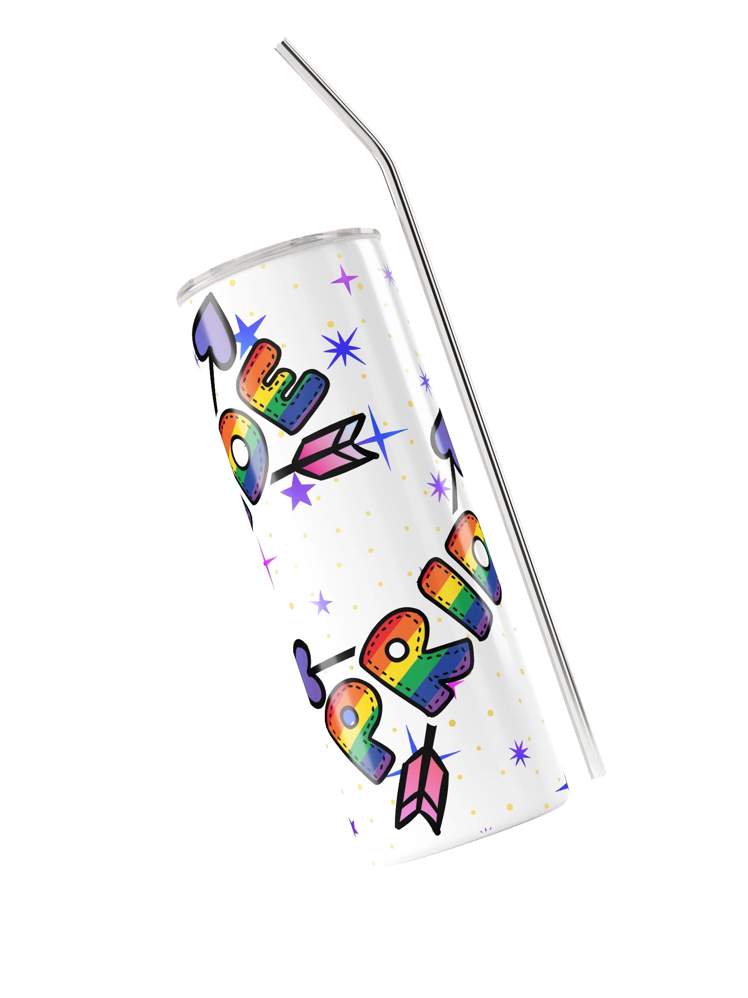 Pride tumbler product image (3)