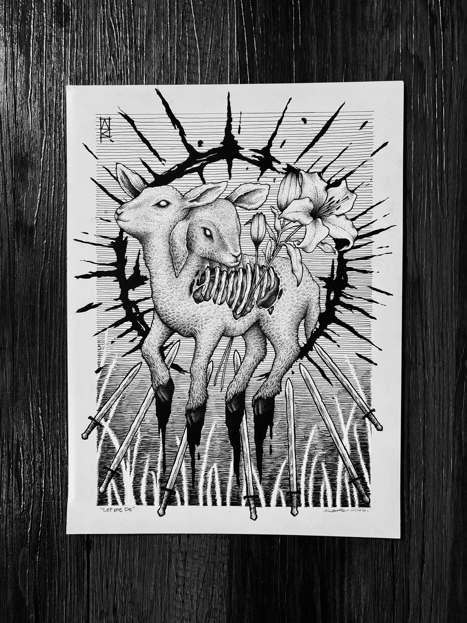 Let Me Be Original Artwork product image (1)
