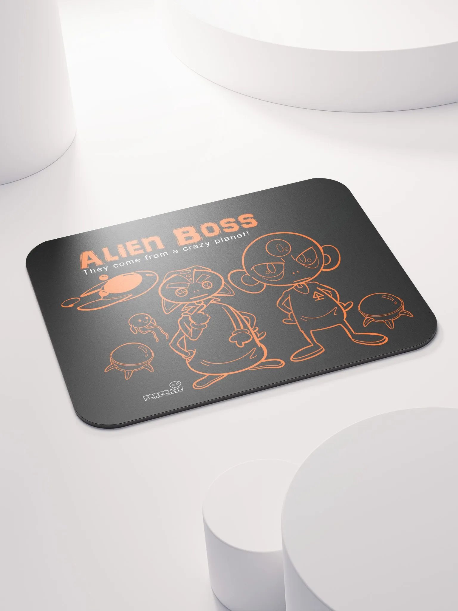Alien Boss Classic Mouse Pad - O product image (4)