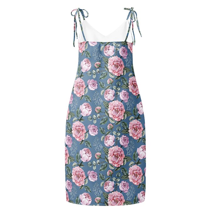 Peony Blue Floral Slip Dress product image (2)