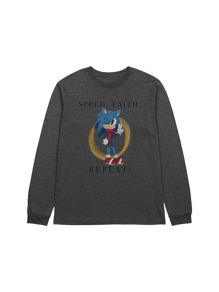 Speed, Faith, Repeat Long Sleeve T-Shirt product image (1)