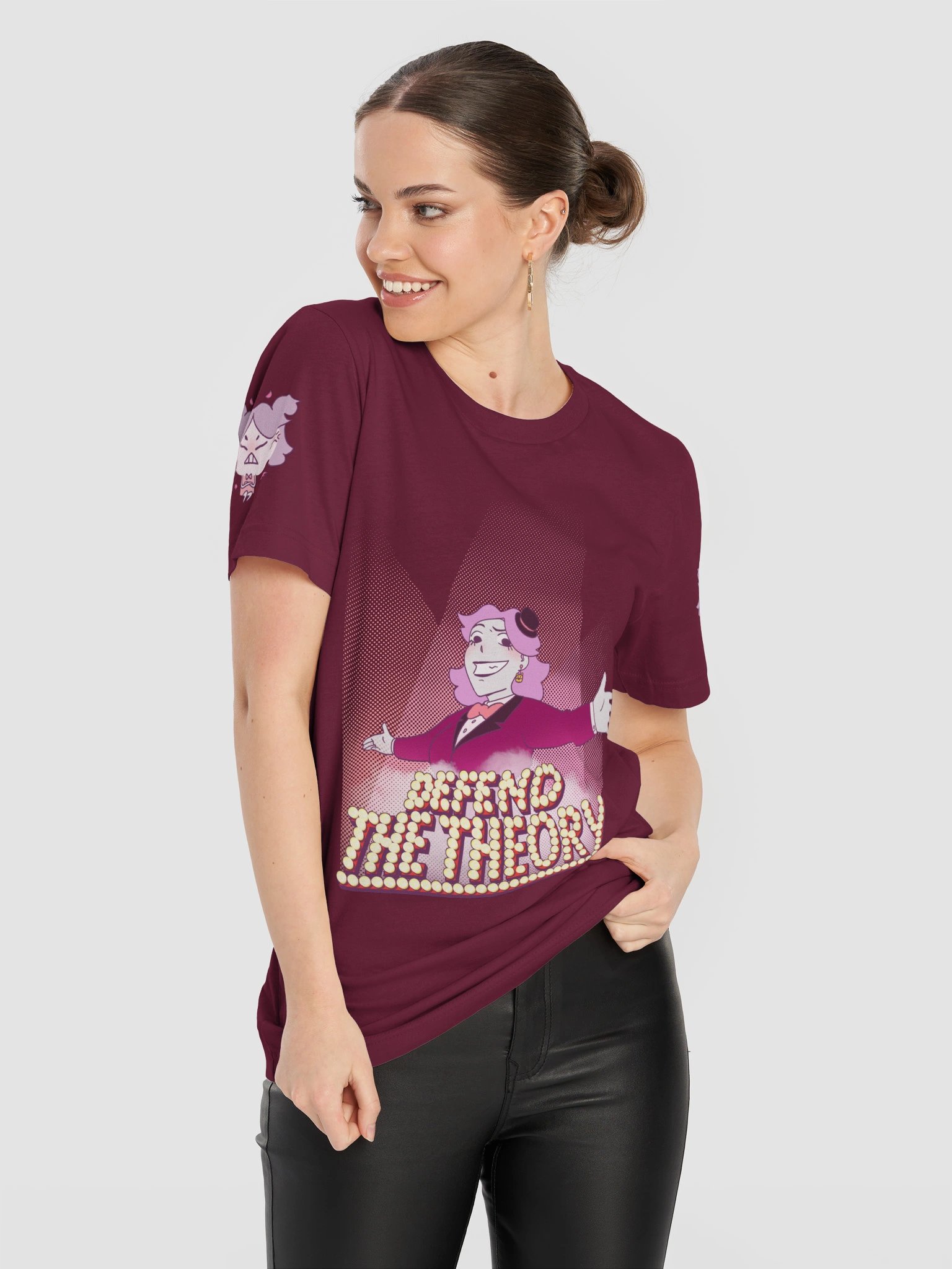 Defend The Theory Shirt - Pink Deluxe product image (5)