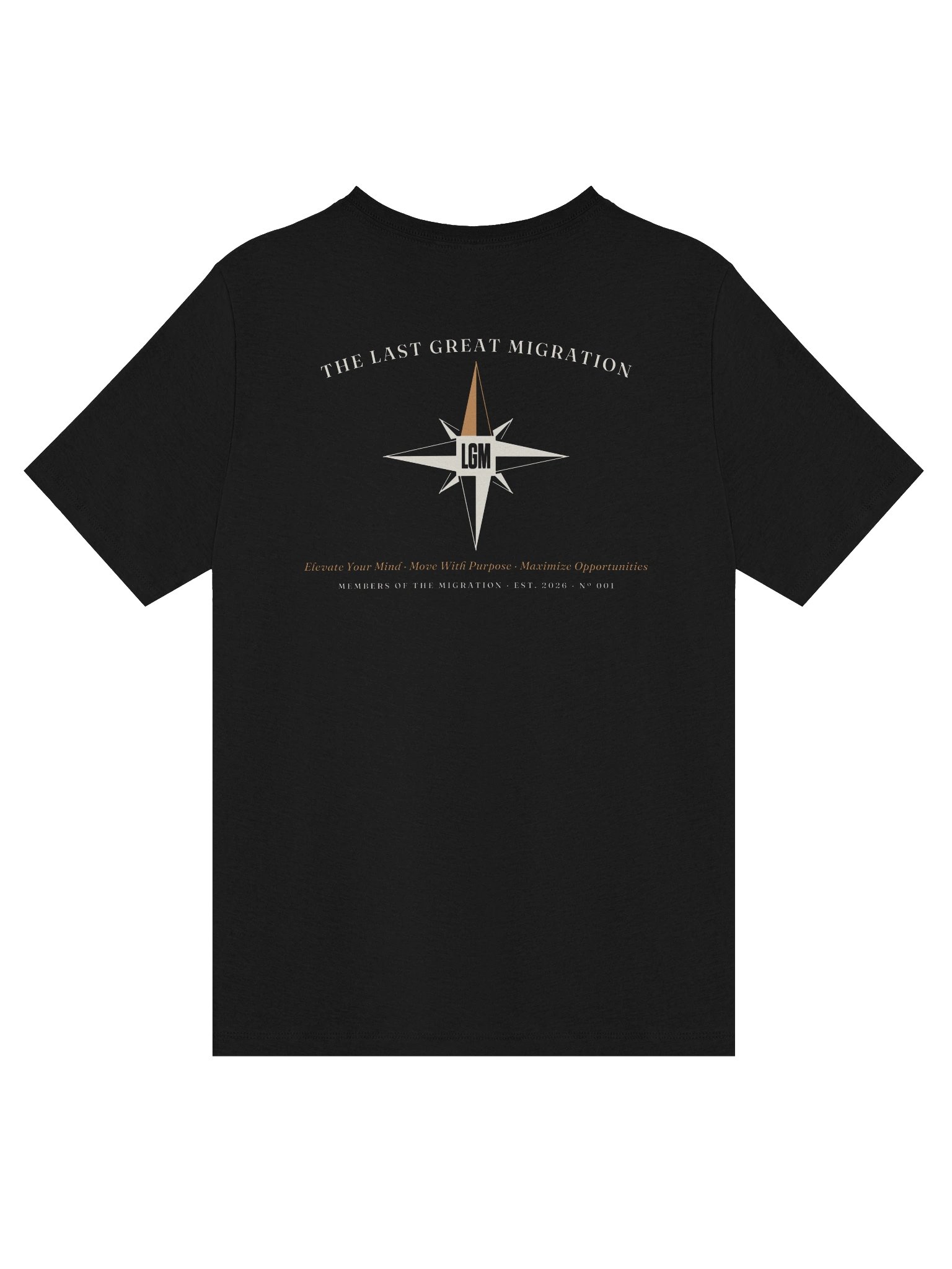 The Migration V Neck Ring Front (Women's) in Black product image (2)