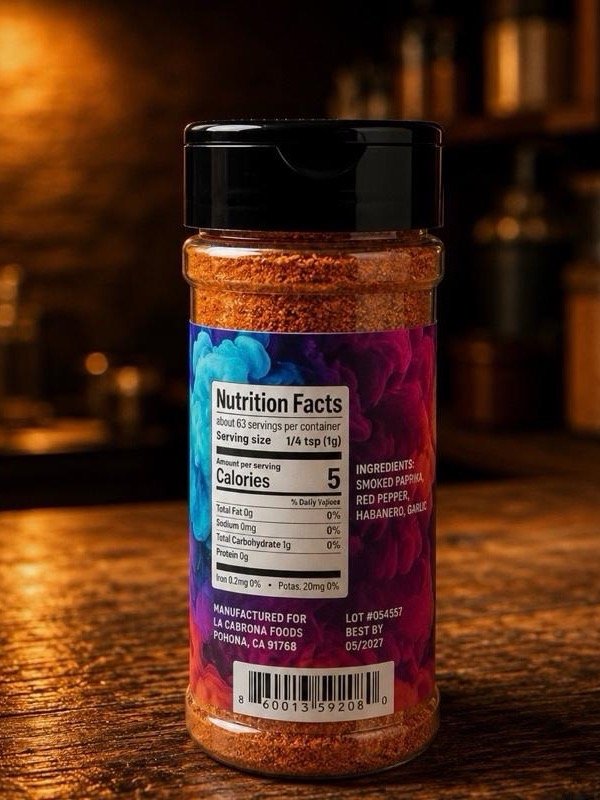 La Cabrona Foods Hot Smoked Paprika, Bold Authentic Mexican-Style Seasoning product image (8)