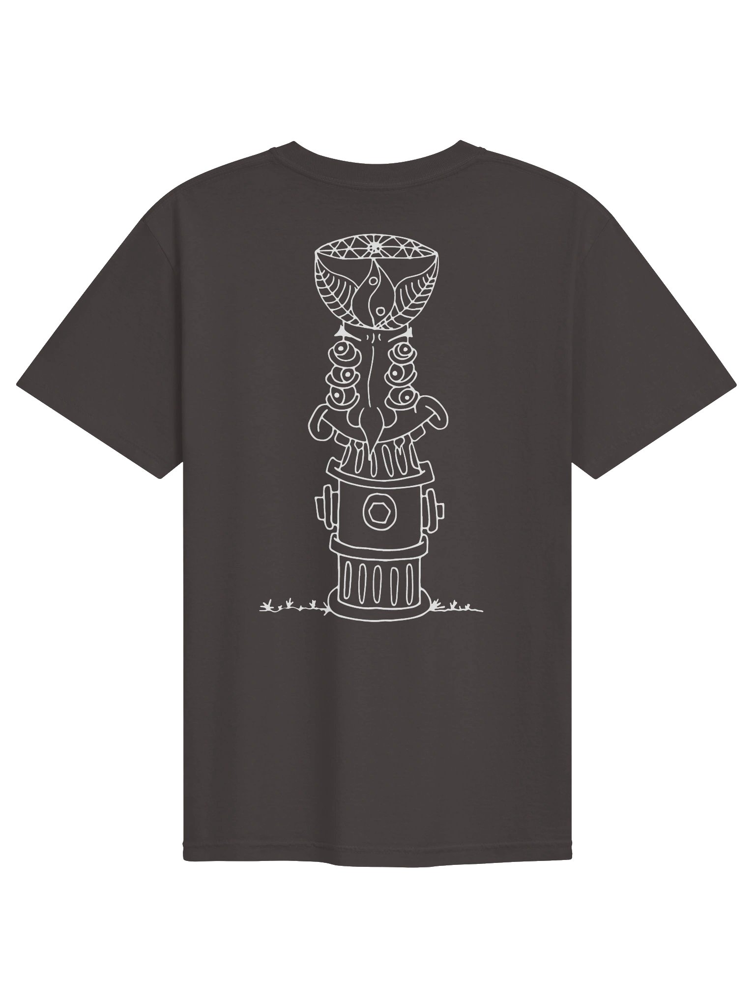 Fire Hydrant Tee White Graphic product image (2)