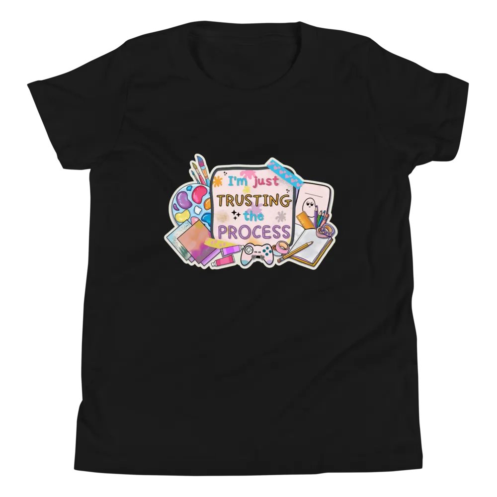 Kids im just trusting the process tshirt product image (4)